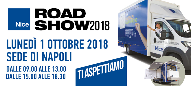 Road show NICE 2018 presso Dodic Napoli